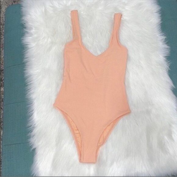 L*Space Ribbed Arizona One Piece Swimsuit Womens Size 6/S - Picture 5 of 13